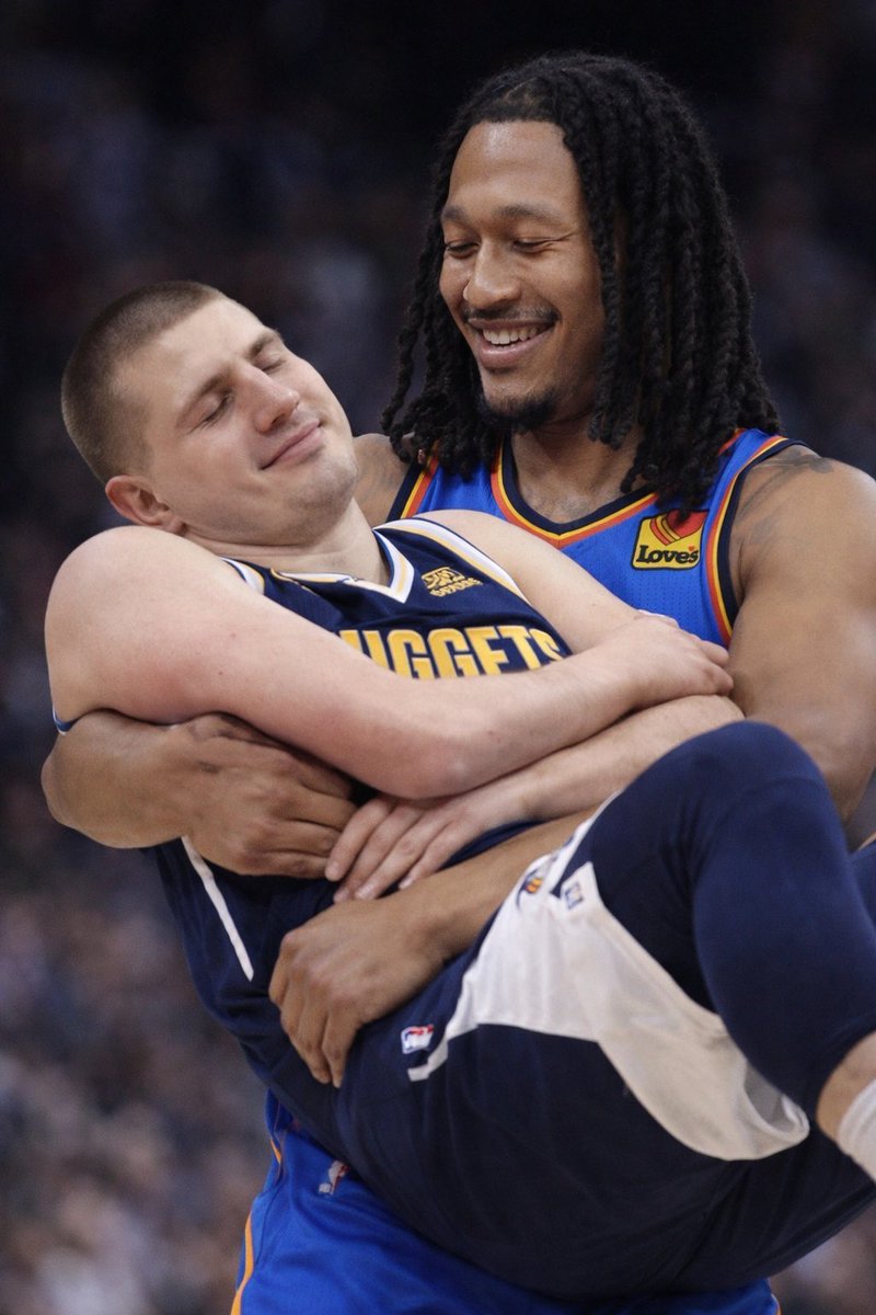 RazorbackJack28's tweet image. Jokic is scared of JWill