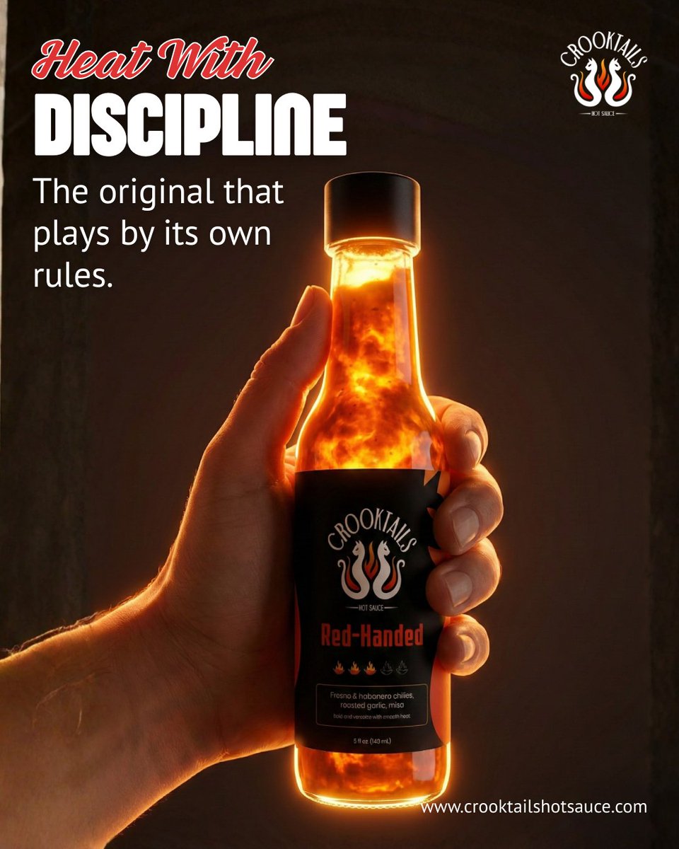 Crooktails Hot Sauce tweet media