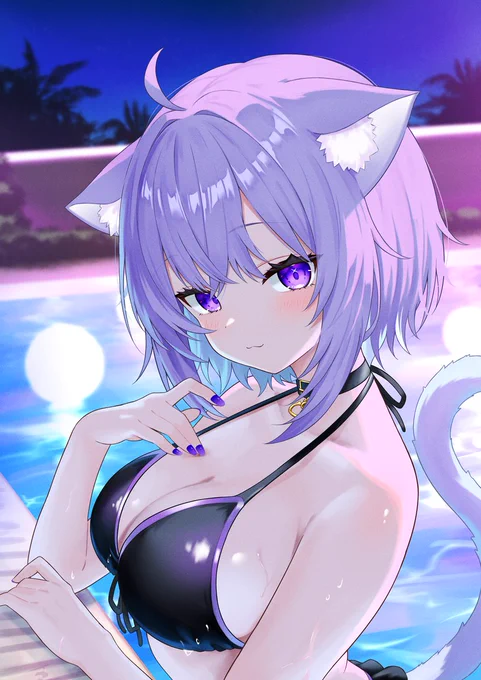 おにゃにゃ～どこみてるの～? #絵かゆ