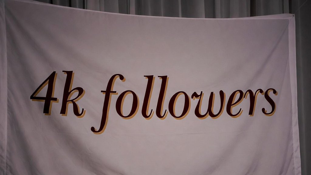Congratulations to us we hit 4k followers today!!

Let’s keep following 👏👏👏👏