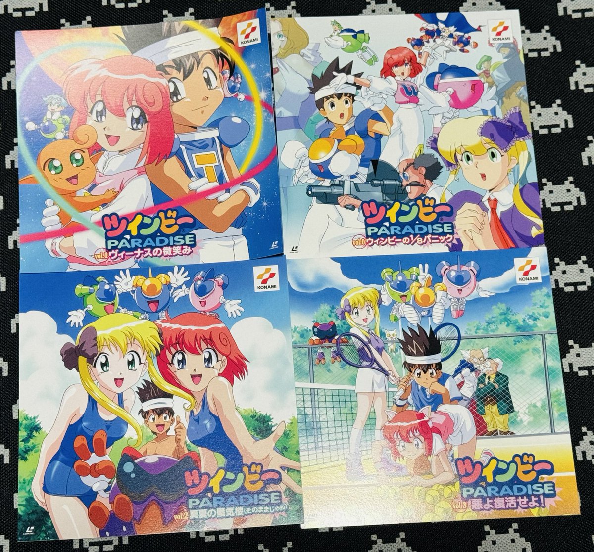 ついでにツインビーPARADISE DVD BOXも発掘 ウインビーの1/8パニックが