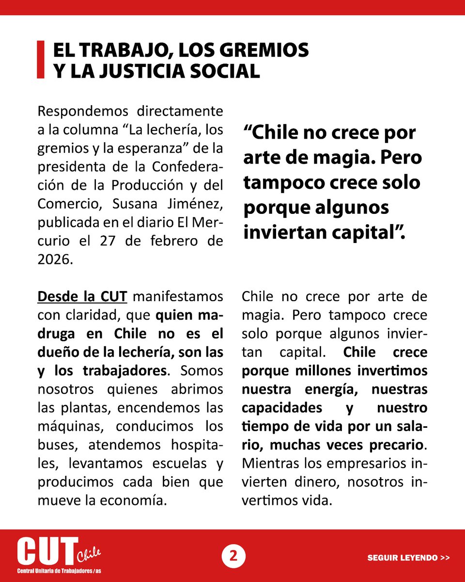 CUT Chile ✍️🗳 tweet media
