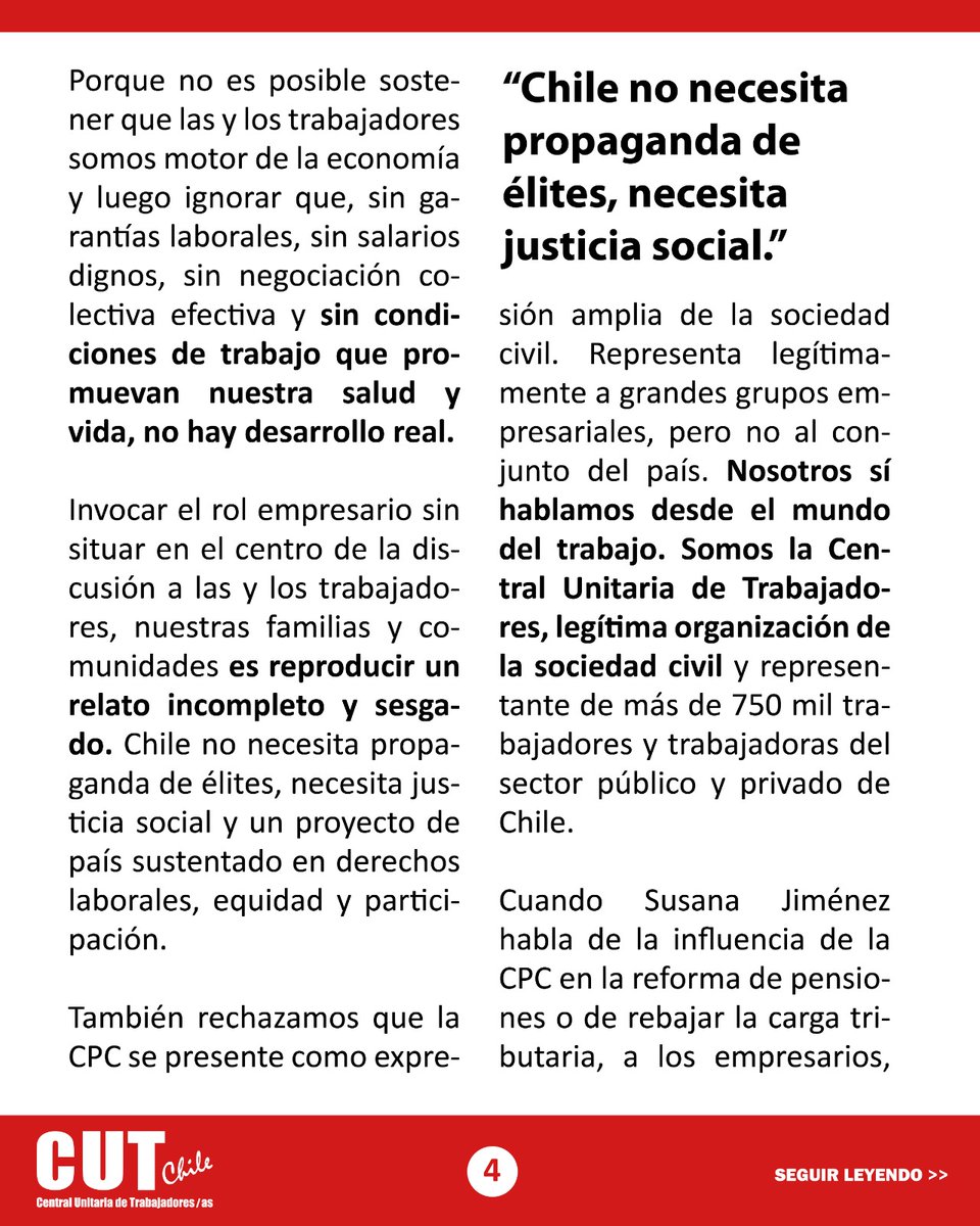 CUT Chile ✍️🗳 tweet media