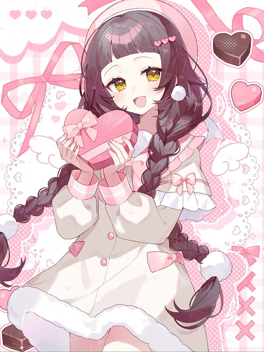 ｡*⑅୨୧┈┈୨୧⑅*｡
 #一枚絵公開 
｡*⑅୨୧┈┈୨୧⑅*｡

ちょっと遅めのバレンタイン🍫
ひなからのチョコ受け取ってね♡

 #IRIAMライバーでも拡散されたい
