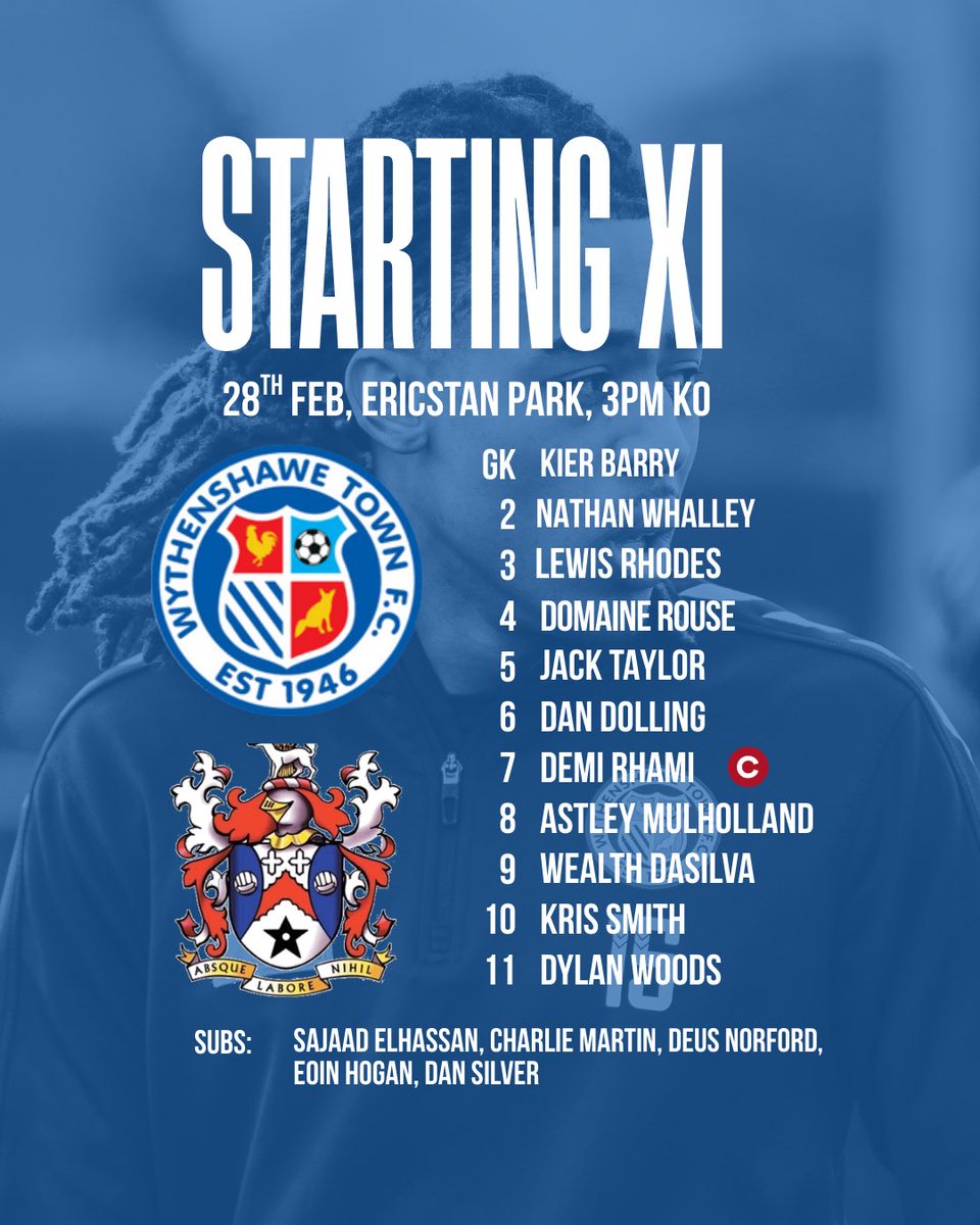 Wythenshawe Town FC tweet media