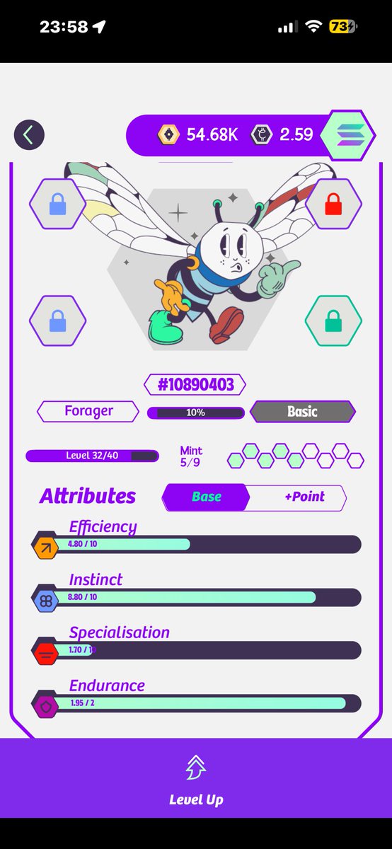 stomkt's tweet image. #m2e #theLifeBomb 🐝
めっちゃハマってるw

奥が深すぎる🤭

マイケル現在34エナ58分🚶‍♂️
月1万円程♪
耐久値上がって2分で1.17エナ消費10.02 $CATKN

エナ100%消費で290 $CAT🔥
ガーディアンボーナス発動させれば1日 約400 $CATKN
保有🐝60Bees

45エナ目指してひたすらmintしていきます♪