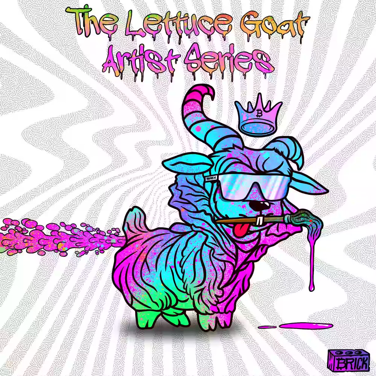 We are extremely excited for this upcoming collection. 
The Lettuce Goat Artist Series. Over 30 Artists coming together and creating. <a href="/TheLettuceGoat/">LettuceGoat</a>