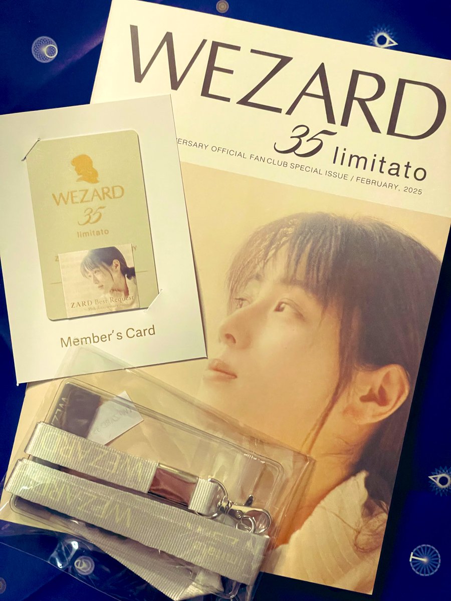 ZARD 35周年企画 2025年2月記念日🎂🥂 ✨WEZARD 35 limitato