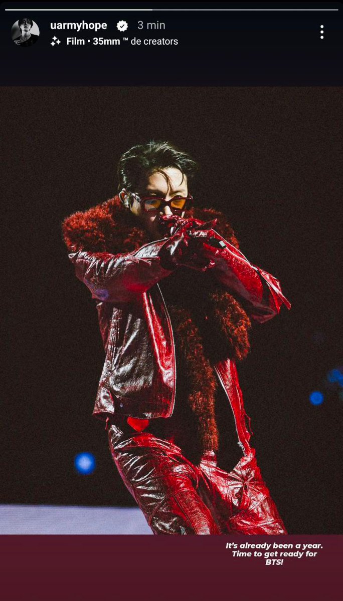 BTSARMYINFINIT7's tweet image. #Hobi | Instagram Stories: 

🐿️ Ya ha pasado un año.
¡Es hora de prepararse para BTS!

🔗: instagram.com/stories/uarmyh…

©TangerinesOfBTS 
Yolys