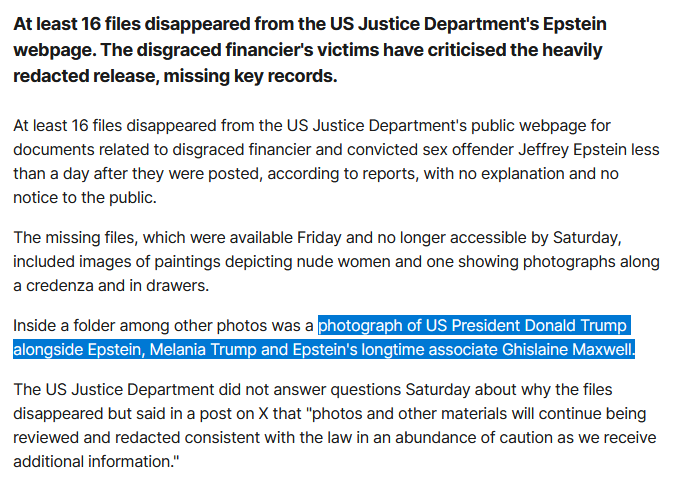 nsfsjw_eski's tweet photo. Bu saldırıdan kısa bir süre önce Trump'ın Epstein dosyalarından fotoğrafları kaldırıldı.

İsrail Epstein dosyalarını öyle güzel kullandı ki, bir adada tcze uğrayan çcklar haberinin birkaç gün tüm dünyada konuşulması sadece işlerine geldi.

Ne demiştik? Mesele gerçeğin ne olduğu değil. Mesele, bu gerçeği kimin nasıl kullandığı. Bilginin ve merakın peşinde koşmak insana erdem katmaz. Erdem, o bilginin hangi davranışı şekillendirdiği ile ilgilidir.
