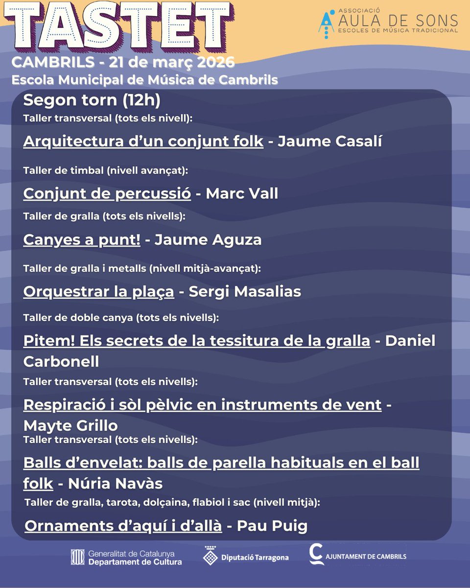 Aula de Sons tweet media