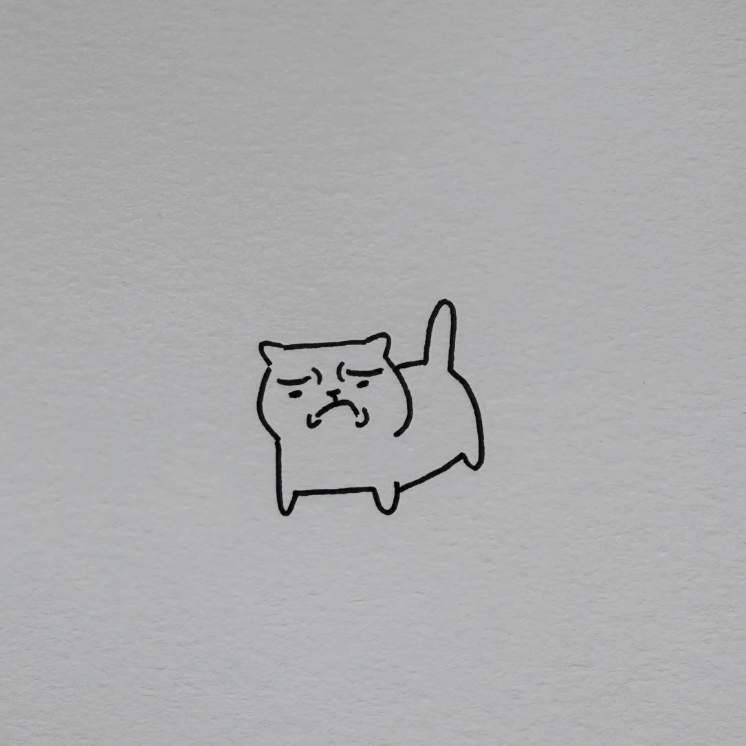 poorly drawn cats (@poorlycatdraw) on Twitter photo 
