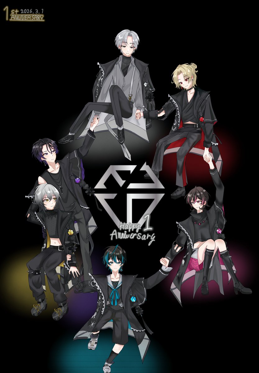 moyo_0907's tweet photo. - ̗̀   Element Sicks     ̖́-
デビュー1周年おめでとうございます!🎉
最高の歌とダンスをいつもありがとうございます!企画動画も楽しく見させてもらってます!!
どんどん活躍して大きくなっていくのを1コレットとして応援していきます！
改めてHappy 1stAnniversary!!
 #EL6  #絵れしく #EL61周年 https://t.co/Azg7wLdR8k