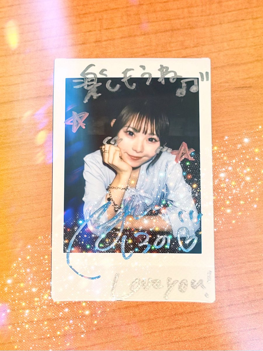 ユウちゃんのチェキ、昨日の衣装だ！ #EGOEGG