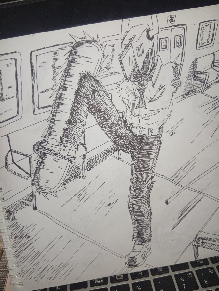 Chainsaw dude and irony man