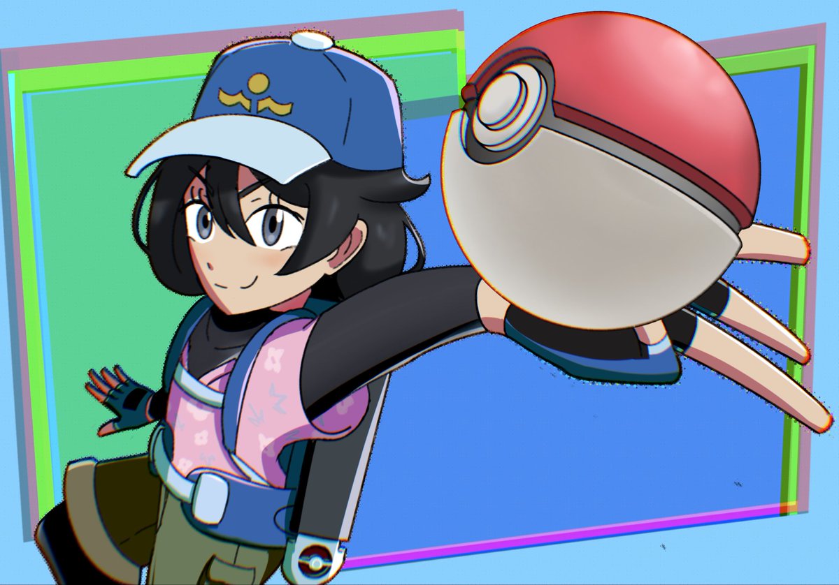 IntanLeHashimah's tweet photo. #PokemonWindsWaves 
I like her she cute https://t.co/RzF0ImmJVT