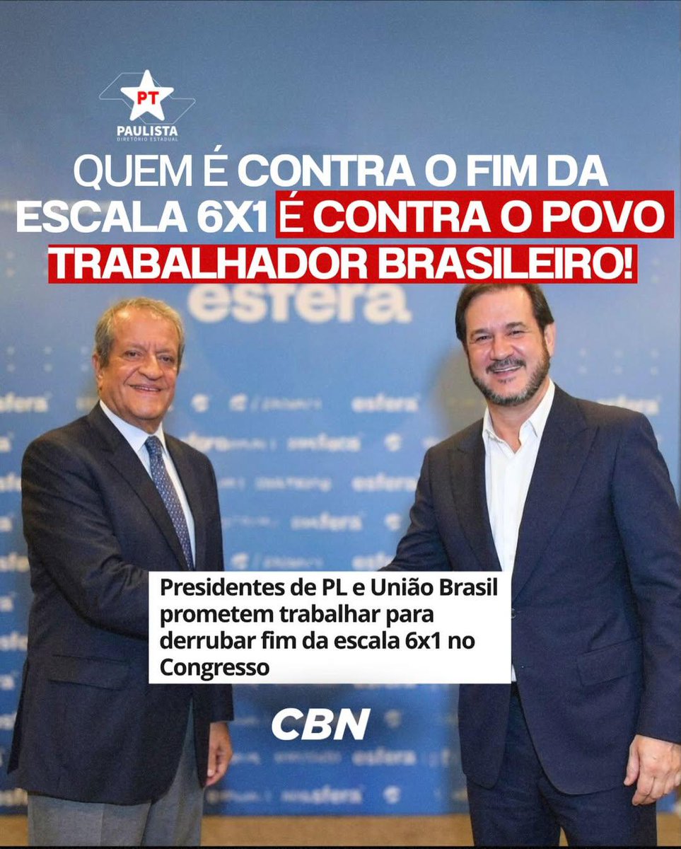 PauloGripa's tweet photo. #Lula2026 https://t.co/L0A4qxiD4t