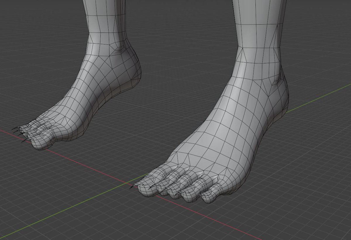 MSX312's tweet photo. Close up of the hands and feet: https://t.co/P3dA6OydSe
