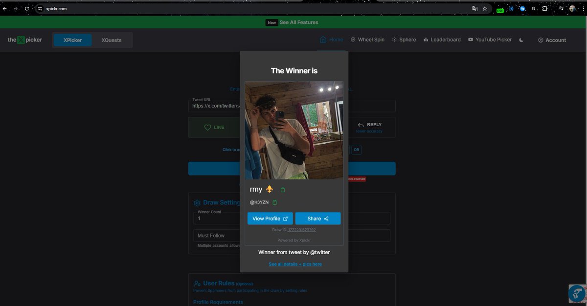 KANDycsgo's tweet photo. 🎉 Résultat du concours 🎉

Après tirage au sort, le gagnant est…

🥁 @K3YZN 🥁

Félicitations ! 🎁
Merci à tous pour votre participation

Passe en DM https://t.co/t7M7WCNjVW