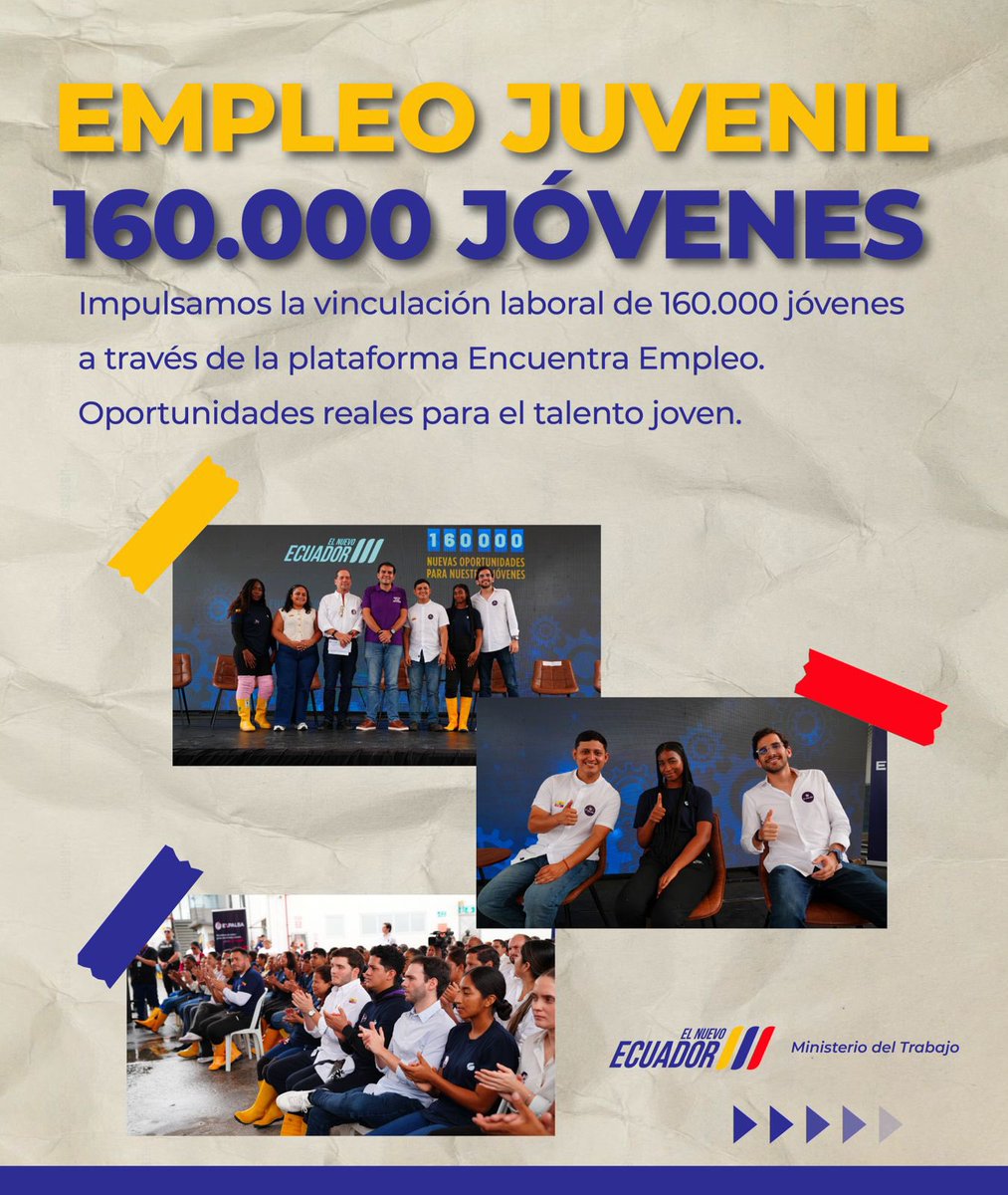 Ministerio del Trabajo Ecuador 🇪🇨 tweet media
