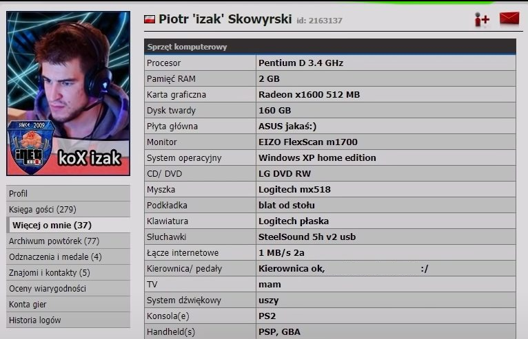 CaprioLoL's tweet photo. @izaklive Nie zapomnij zaktualizować na stronie informacji o nowym sprzęcie. https://t.co/dNe8RiN41W