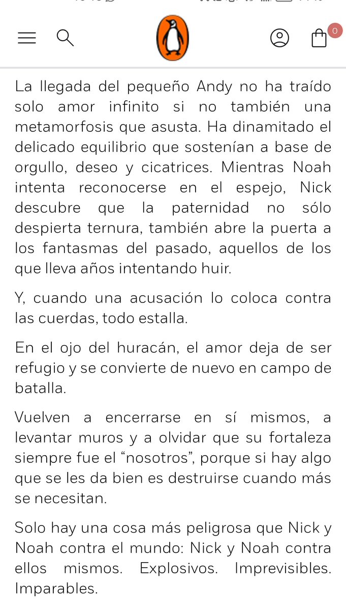 NicanorVJ2's tweet photo. Aquí tenéis la sipnosis de culpa vuestra https://t.co/PIcaVpPIyN