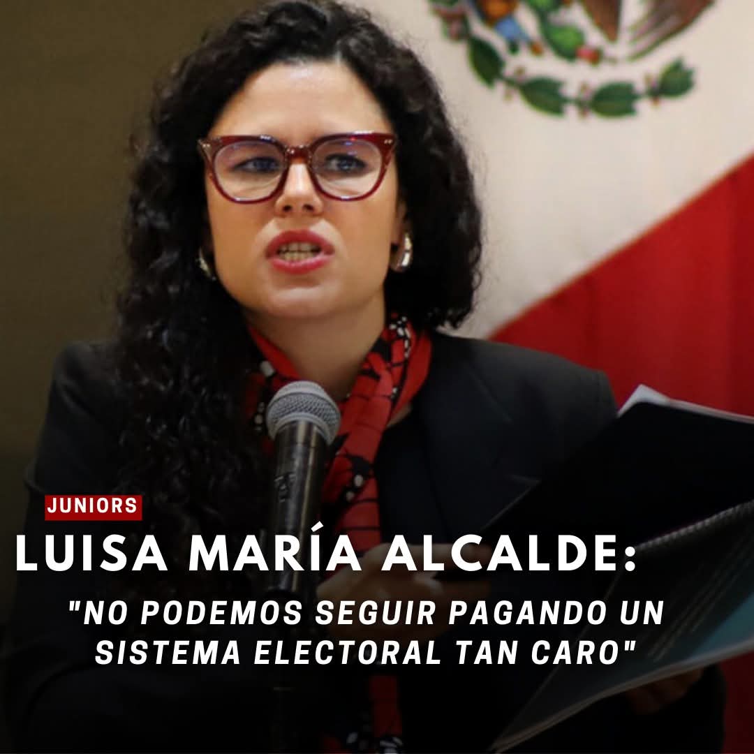 Ah, claro… el problema de México es que la democracia "sale cara". 💸

Pero los sueldazos, los viáticos, las giras eternas y la nómina inflada de los cuates… esos sí son "inversión estratégica", ¿Verdad, <a href="/LuisaAlcalde/">Luisa Alcalde</a>?

Si de verdad quieren reducir el gasto público, empiecen