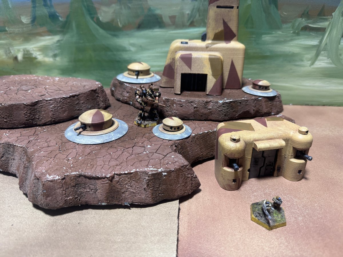 Uncle_Heavy_Gea's tweet image. 【Info】PatoreonUpdate
山岳要塞セットを追加しました/Mountain Fortress Set
patreon.com/posts/48219417/
#12mm #Terrain #heavygear #3dprinting #tabletopwargaming