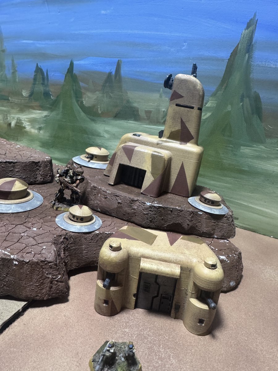 Uncle_Heavy_Gea's tweet image. 【Info】PatoreonUpdate
山岳要塞セットを追加しました/Mountain Fortress Set
patreon.com/posts/48219417/
#12mm #Terrain #heavygear #3dprinting #tabletopwargaming