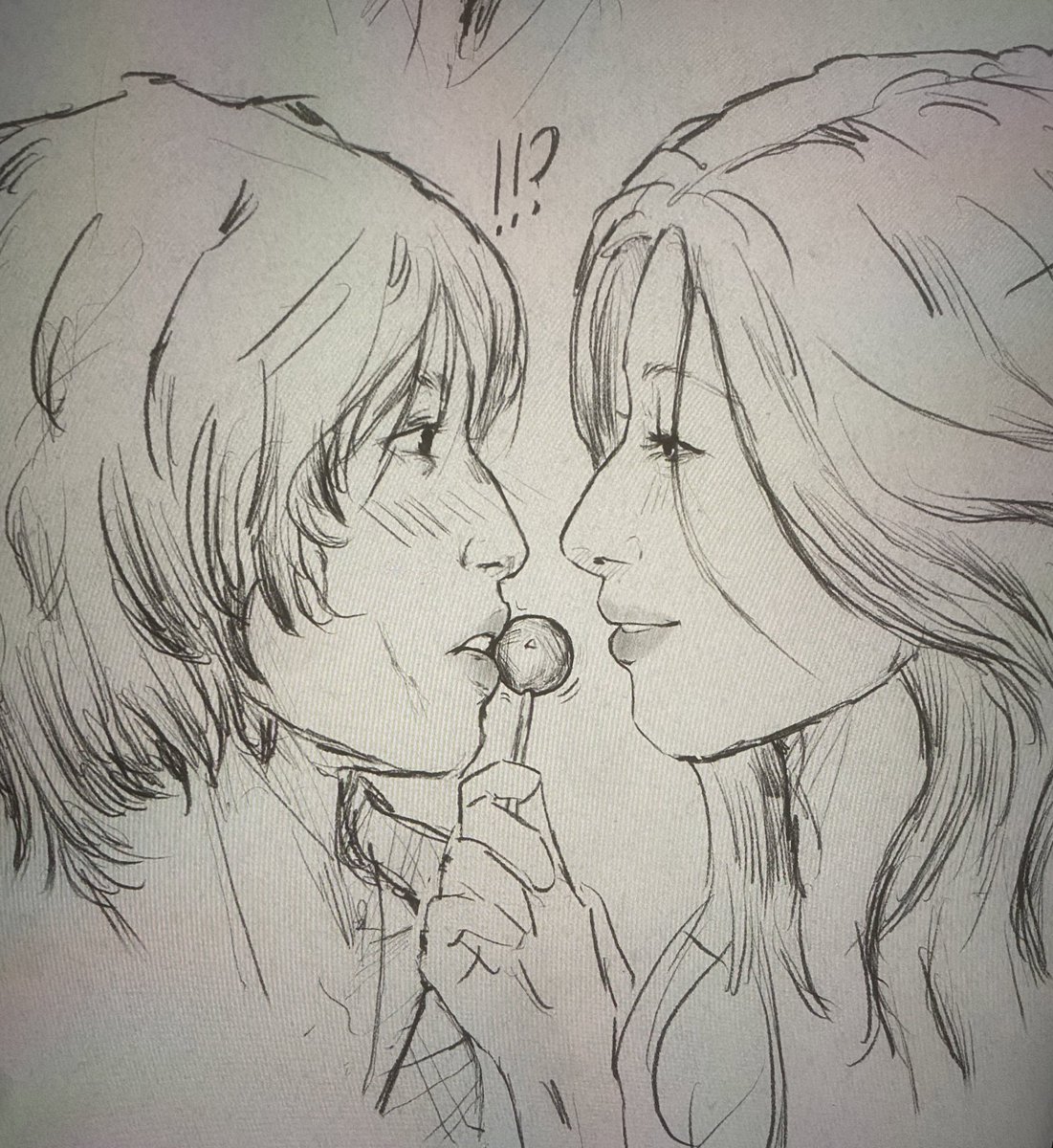 LIKE???? i just started drawing this a few days ago