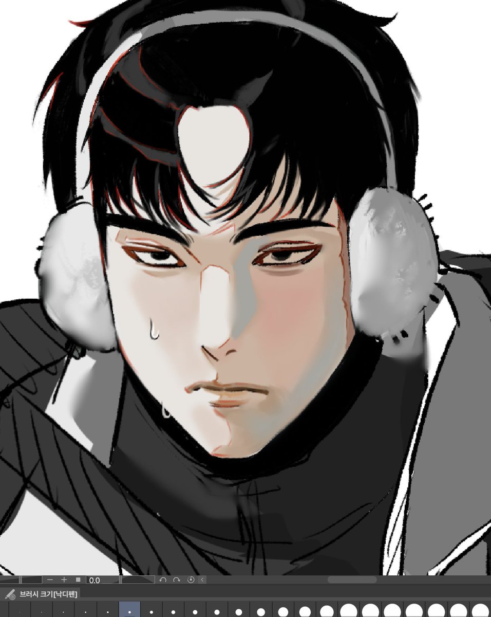 채색을 이제 좀 감 잡은 것 같기도...