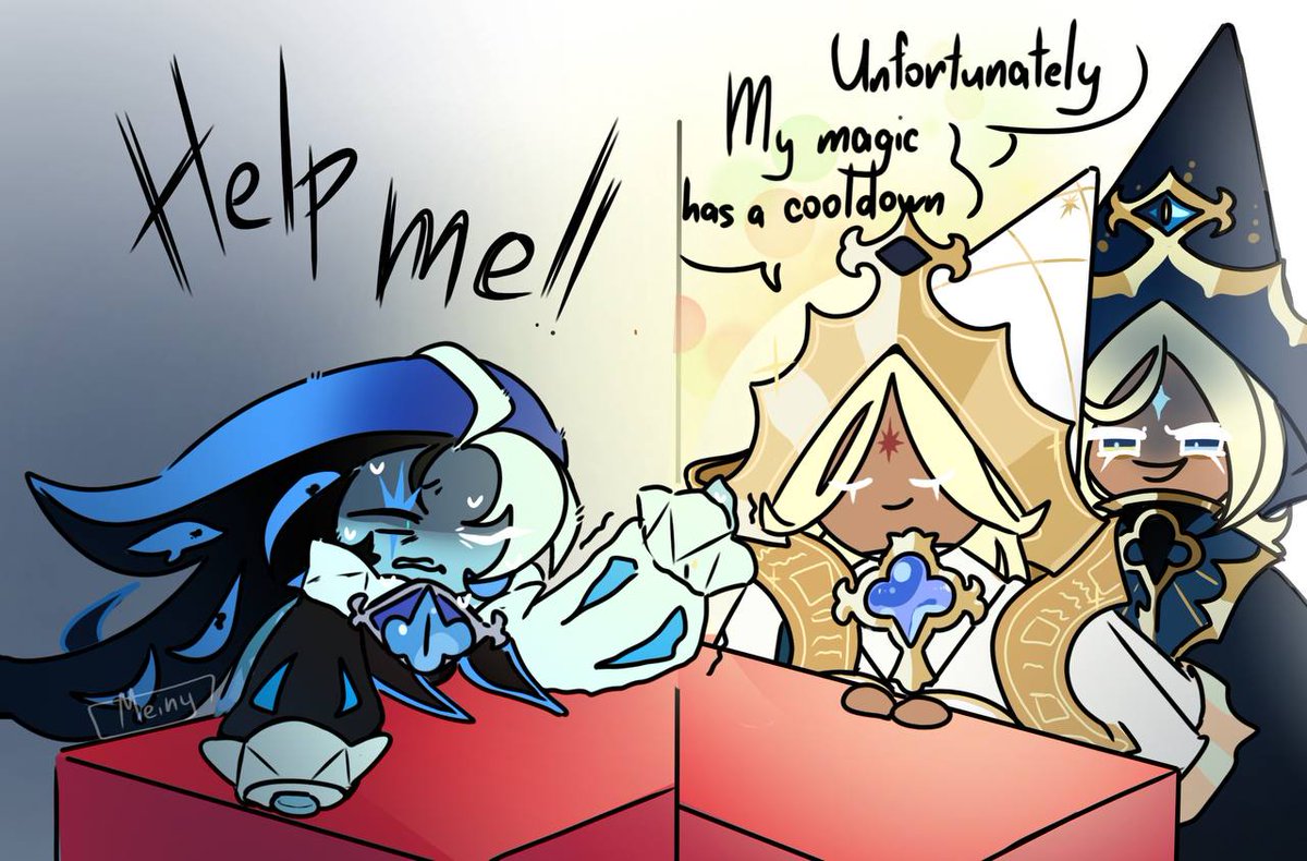 1Mein1's tweet photo. I'm a healer but...
#shadowmilkcookie #purevanillacookie #cookierunkingdom https://t.co/s7BMb97JbF