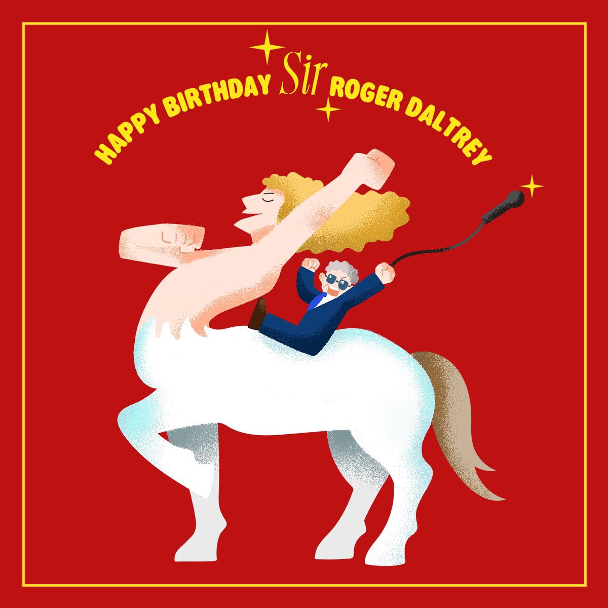 我らのロジャーSir親分誕生日おめでとうございます！！！！！！！！永遠のシェパーズブッシュの反逆児！！！！！