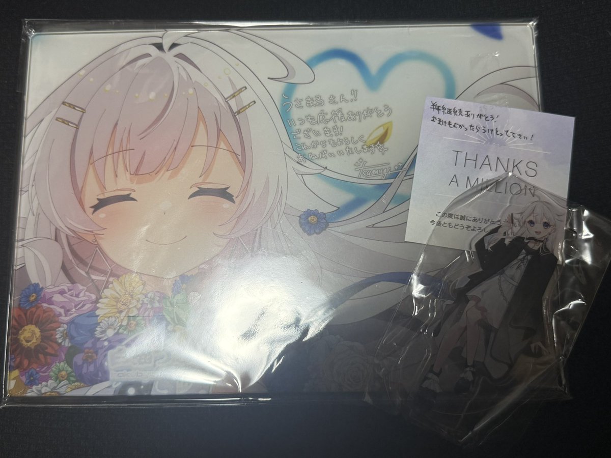 こんな感じでいちばんお高いプランはアクリルブロック？パネル？を