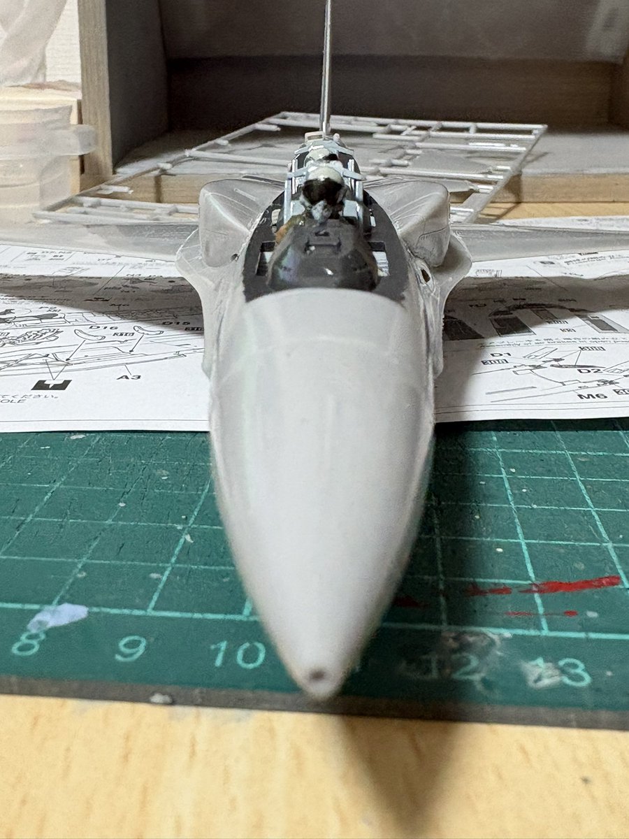 sky302tfs's tweet photo. #HASEGAWA
#F16F
背中のドーサルスパインとCFTが付くだけで、全然別物のファルコンになる✈️
凄みが倍増してる✨️ https://t.co/eLlOiXFObZ