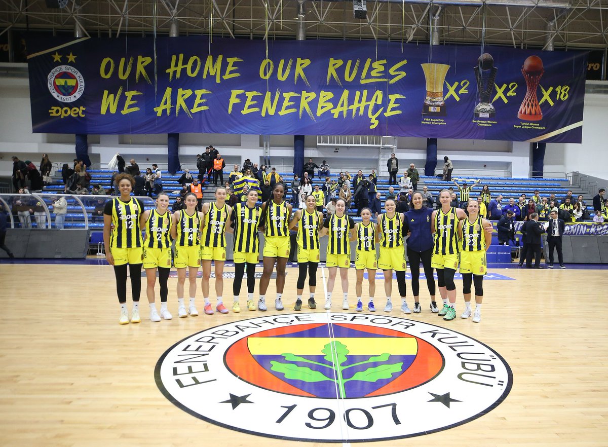 Fenerbahçe Opet, Kadınlar Basketbol Süper Ligi normal sezonunu namağlup lider tamamladı! 🧿