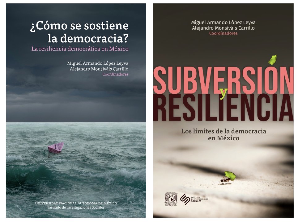 Democracia en México

Estos dos libros coordinados por <a href="/leyvapato/">Miguel Armando López Leyva</a> y <a href="/AMonsivaisC/">Alejandro Monsivais-Carrillo</a> se enfocan en el gobierno de López Obrador. Un insumo valioso sobre una cuestión fundamental para México.

Descarga de libro I: ru.iis.sociales.unam.mx/bitstream/IIS/…

Descarga de libro II: ru.iis.sociales.unam.mx/jspui/bitstrea…