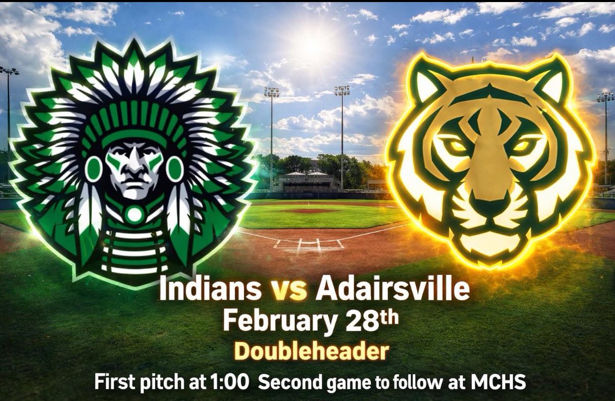 MCHSBsball's tweet photo. Doubleheader!

🆚 Adairsville
⏰ 1:00
📍 Murray County High School

*Second game will follow 

#CultureWins https://t.co/DIFpXnPBjk