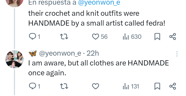 Op was aware about ethics in fashion too, that's why they associated AI and STAYC's outfits. But someone was nitpick and made it a semantic issue, thus, swiths took it as an attack to STAYC.
There are other ways to yap about ethics in fashion, I guess that wasn't the purpose