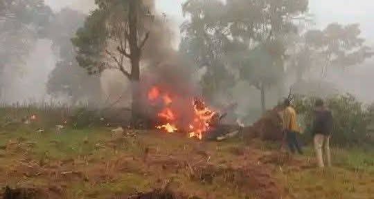 An MP among 6 feared dead in Nandi chopper crash.