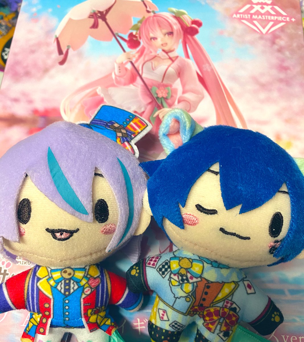 仕事終わりにゲーセン寄って無事回収🥳テトもまだ残ってた🙌🙌🙌