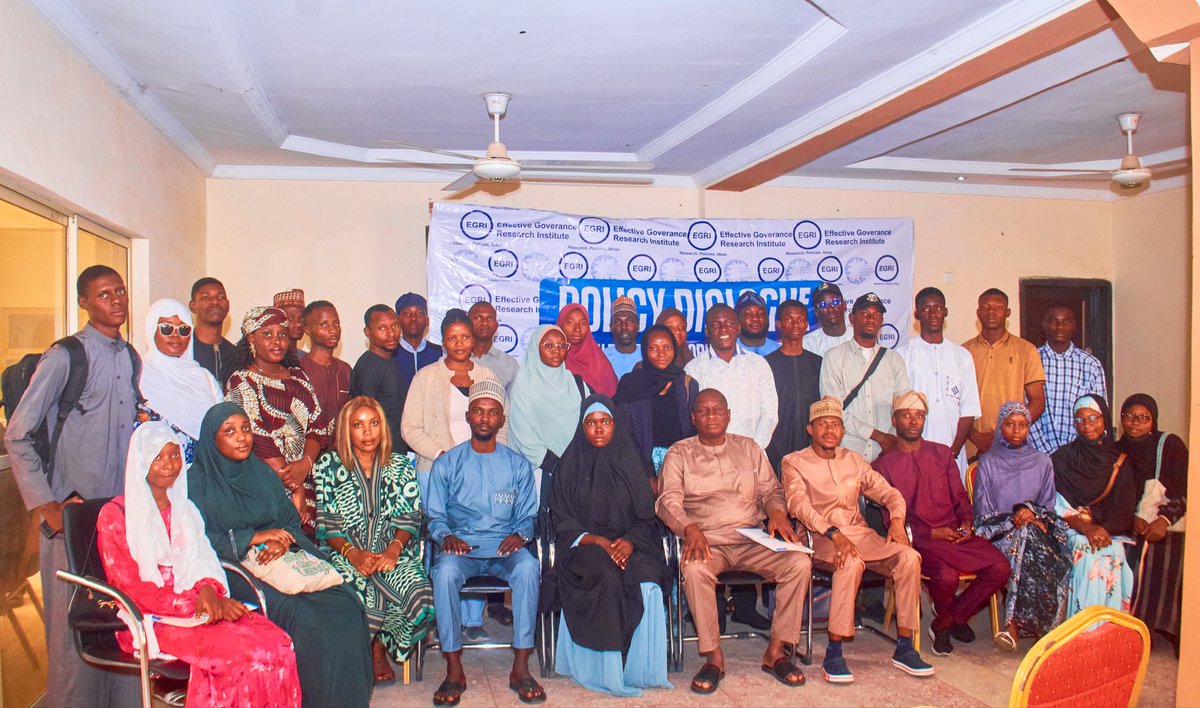 EffectiveGover3's tweet photo. On 26 February 2026, we convened a Policy Dialogue on Nigeria’s demographic dividend and the urgent need to build an architecture of opportunity for young people.

#PolicyDialogue #DemographicDividend #YouthDevelopment #Governance #Nigeria https://t.co/jppBjeIOJU