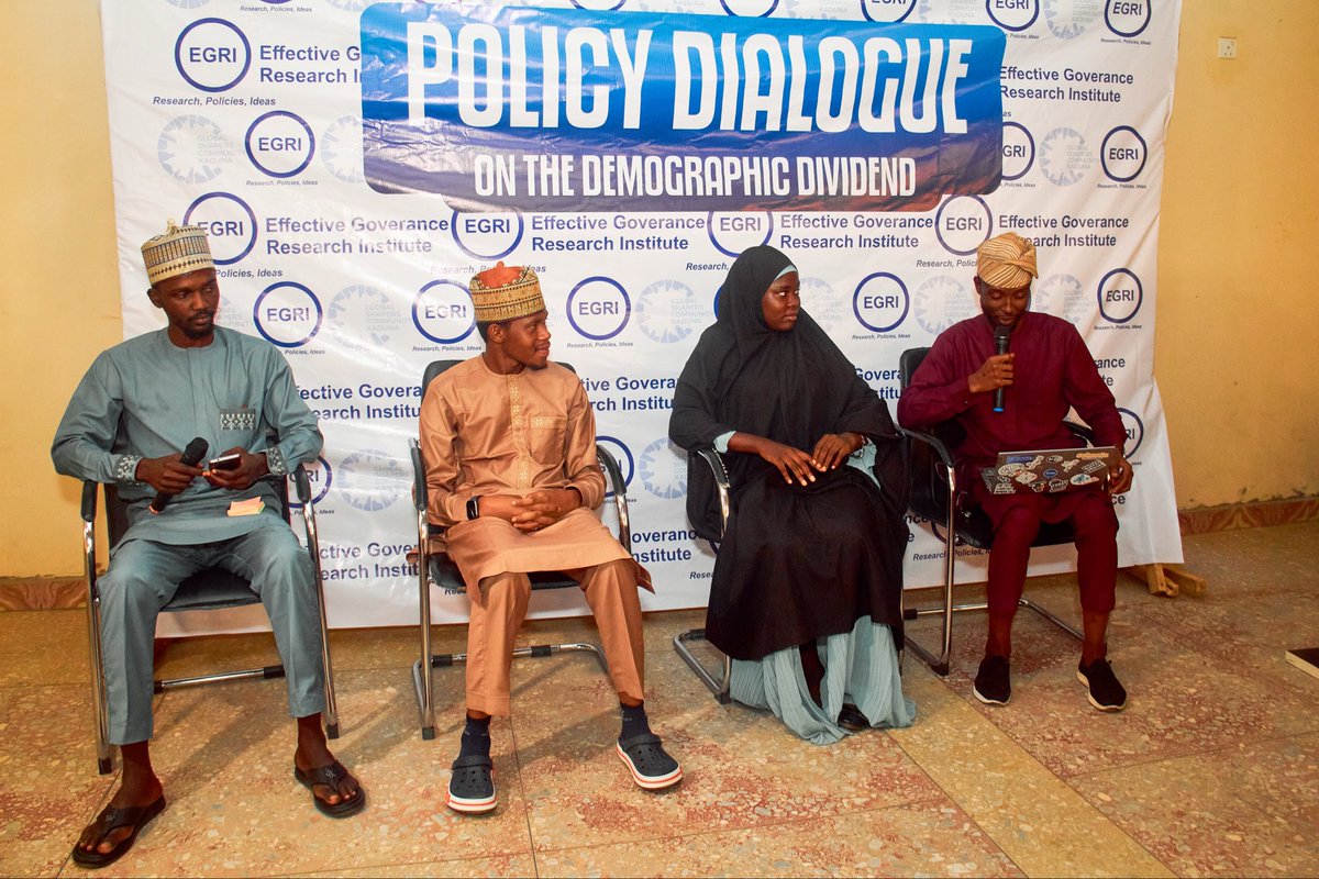 EffectiveGover3's tweet photo. On 26 February 2026, we convened a Policy Dialogue on Nigeria’s demographic dividend and the urgent need to build an architecture of opportunity for young people.

#PolicyDialogue #DemographicDividend #YouthDevelopment #Governance #Nigeria https://t.co/jppBjeIOJU