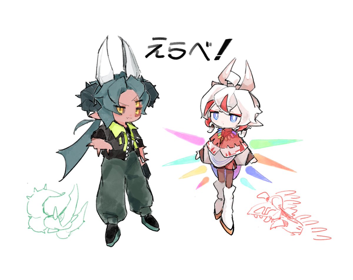 DSU_UMU's tweet photo. #今月描いた絵を晒そう

オキニたちです https://t.co/IQcRwfDSl7