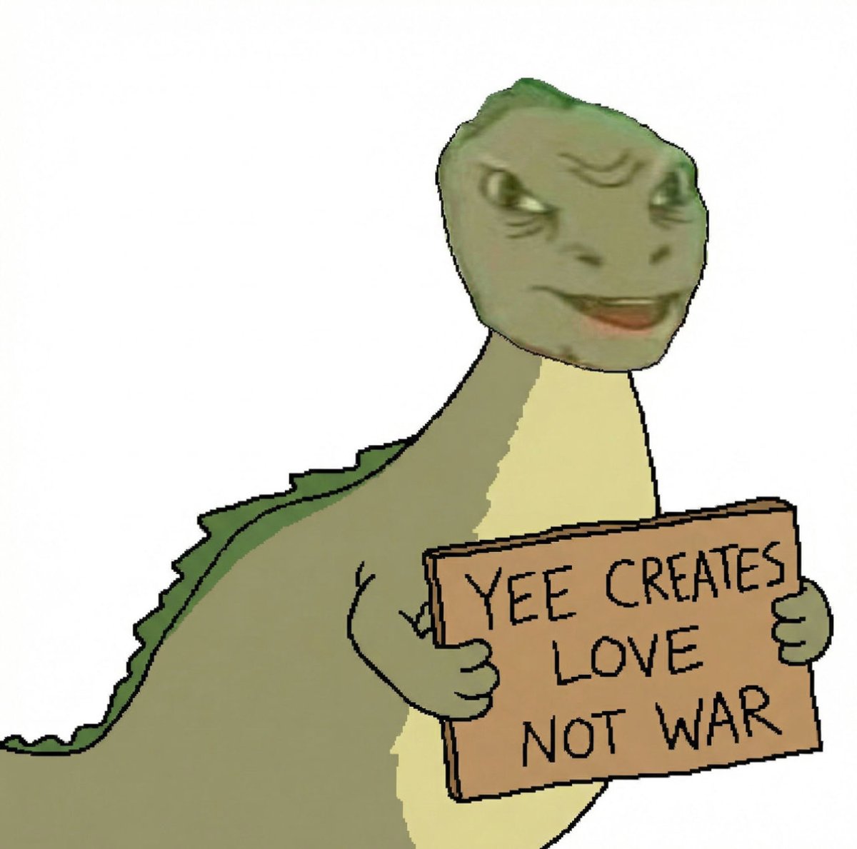 Love. Not war. You dumbass human!!

💚💚💚💚💚💚💚💚💚💚💚💚💚