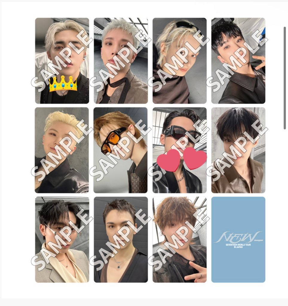 SEVENTEEN セブチ NEW_ 会場 来場者 限定 weverse ユニバ 特典 トレカ