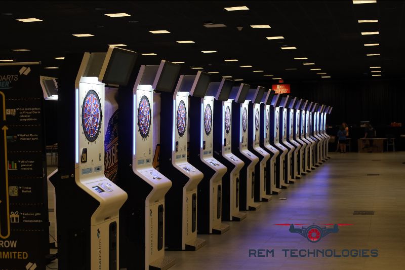 AmericanDarters's tweet photo. Great Darts today to all the Teams in the 1st Quarter ADA Area Wars Event! 16 Teams Nationwide competing on Radikal Darts Machines. Thanks for playing ADA Darts! #adafamily #throwamerican #dartsallday https://t.co/kgsiU7dV0U