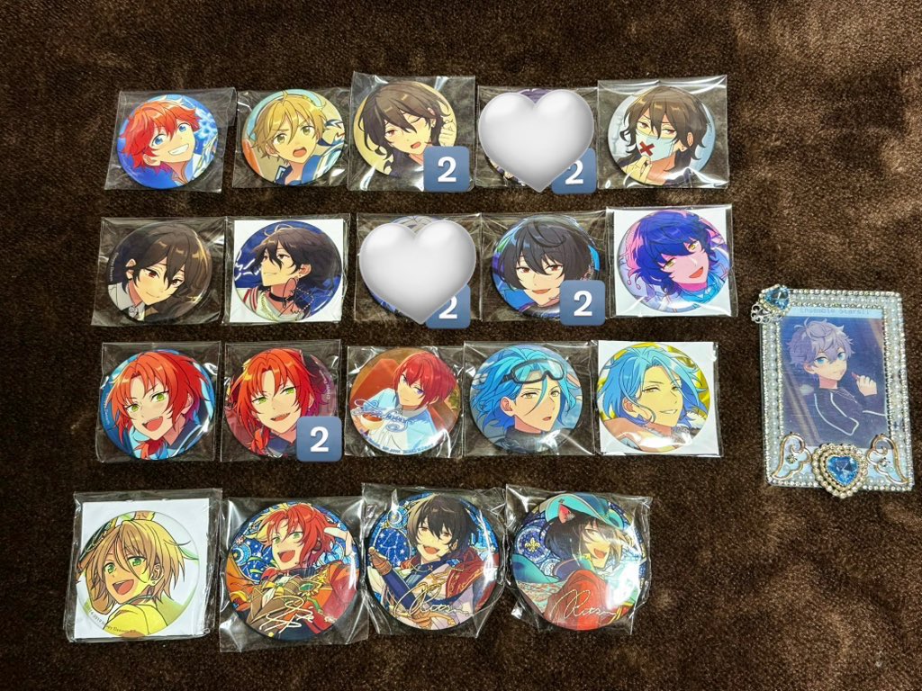 交換 譲渡 あんさんぶるスターズ あんスタ 缶バッジ テーマスカウト