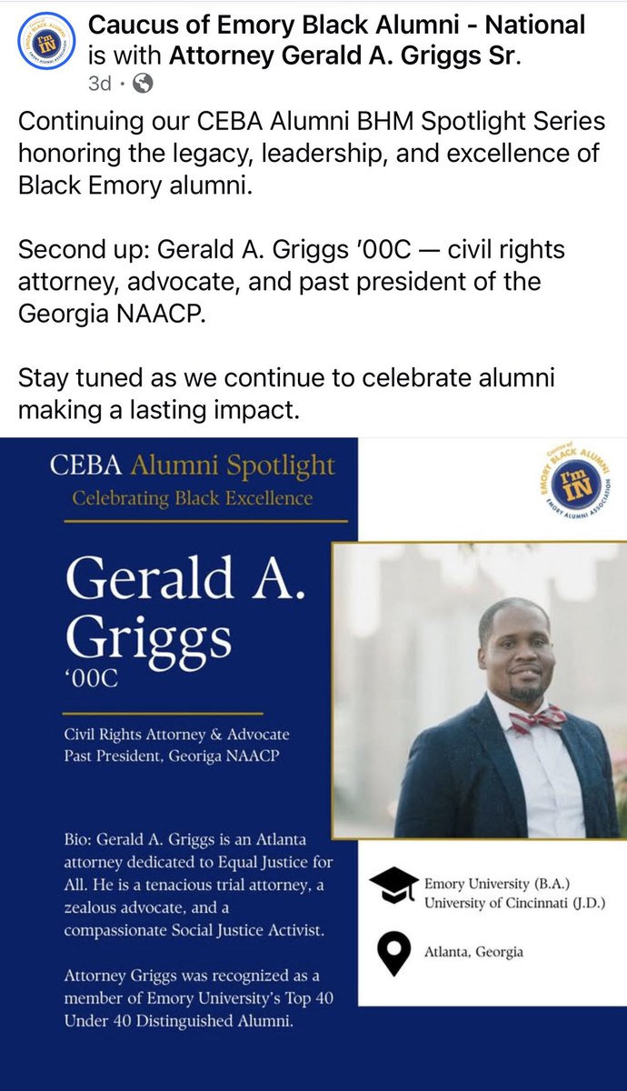 AttorneyGriggs's tweet photo. Humbled and honored ✊🏾 https://t.co/OuaBH6nmAC