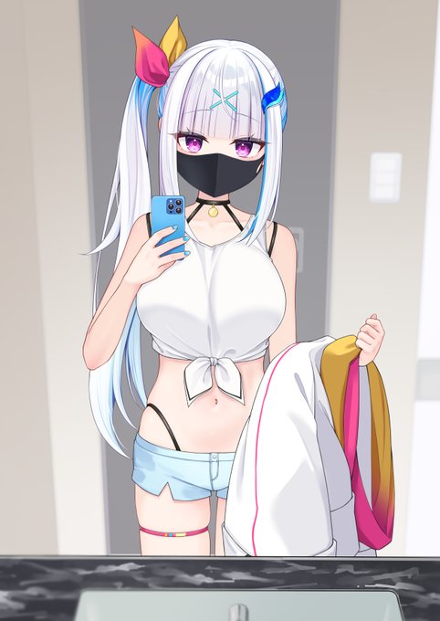 黒マスク差分どうぞ 